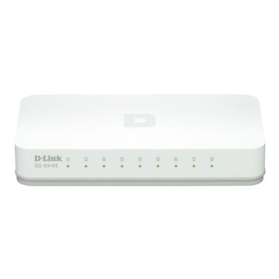 D-Link GO-SW-8E/E commutateur réseau Non-géré Fast Ethernet (10/100) Blanc