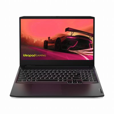 Lenovo IdeaPad Gaming 3 AMD Ryzen™ 5 5500H Ordinateur portable 39,6 cm (15.6") Full HD 16 Go DDR4-SDRAM 512 Go SSD NVIDIA GeForce RTX 2050 Wi-Fi 6 (802.11ax) Windows 11 Home Noir