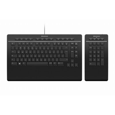 3Dconnexion Keyboard Pro with Numpad Fran?ais AZER