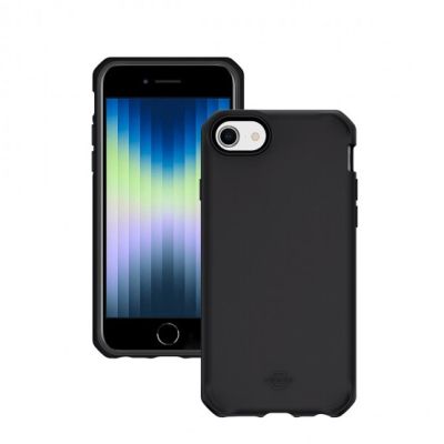 Mobilis Case iPhone solid Black Mat -