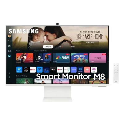 Samsung M80D écran plat de PC 81,3 cm (32") 3840 x 2160 pixels 4K Ultra HD LED Blanc