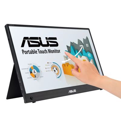 ASUS ZenScreen MB16AMTR écran plat de PC 39,6 cm (15.6") 1920 x 1080 pixels Full HD LCD Écran tactile Noir