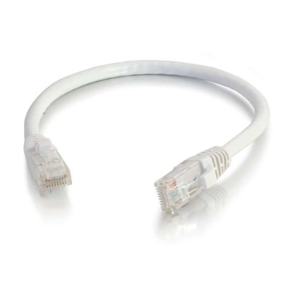 C2G CAT6 UTP 0.3m câble de réseau Blanc 0,3 m U/UTP (UTP)