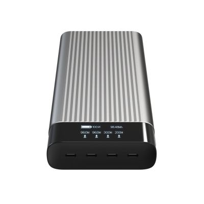 Targus HJ245B banque d'alimentation électrique 27000 mAh Argent