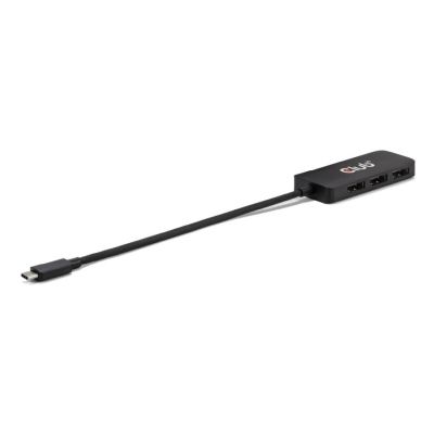 CLUB3D CSV-1553 hub & concentrateur USB Type-C Noir