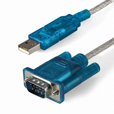 StarTech.com Câble adaptateur USB vers série DB9 de 90 cm - Alimentation USB