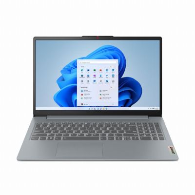 Lenovo IdeaPad Slim 3 AMD Ryzen™ 5 7520U Ordinateur portable 39,6 cm (15.6") Full HD 8 Go LPDDR5-SDRAM 512 Go SSD Wi-Fi 6 (802.11ax) Windows 11 Home Gris