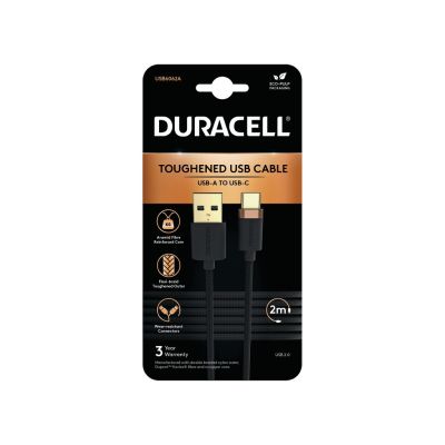 Duracell USB6062A câble USB Noir