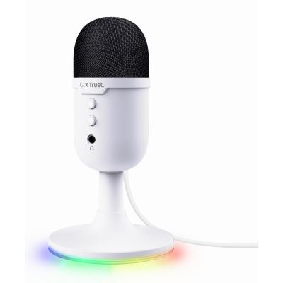 Trust GXT 234P Yunix Blanc Microphone de table