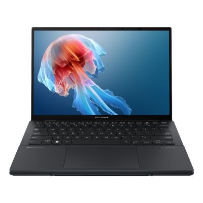 ASUS Zenbook Duo UX8406MA-PZ026W Intel Core Ultra 9 185H Ordinateur portable 35,6 cm (14") Écran tactile 3K 32 Go LPDDR5x-SDRAM 1 To SSD Wi-Fi 6E (802.11ax) Windows 11 Home Gris