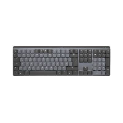 Logitech MX Mechanical clavier Bureau RF sans fil + Bluetooth QWERTZ Allemand Graphite, Gris