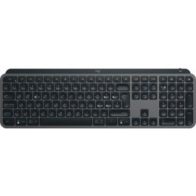 Logitech MX Keys S clavier Universel RF sans fil + Bluetooth QWERTY Italien Graphite