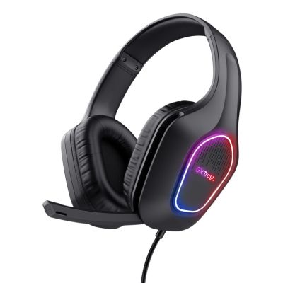 Trust GXT 416 ZIROX Casque Avec fil Arceau Jouer USB Type-A Noir