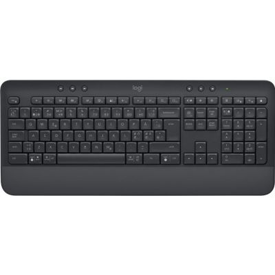 Logitech Signature K650 clavier Bureau Bluetooth QWERTY Danois, Finlandais, Nordique, Suédois Graphite