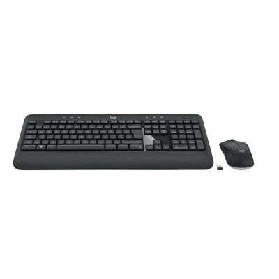 Logitech Advanced MK540 clavier Souris incluse RF sans fil QWERTZ Hongrois Noir, Blanc