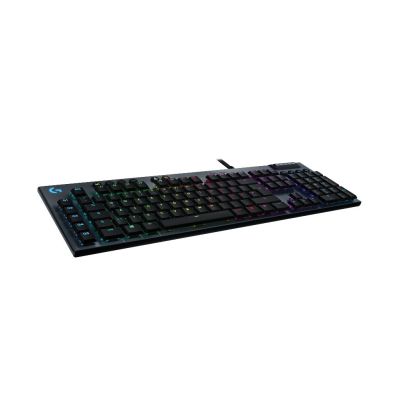 LOGITECH G815 LIGHTSYNC RGB Mechanical Gaming Keyboard - GL Clicky - CARBON - DEU - CENTRAL