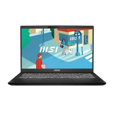 MSI Modern 15 H C13M-203NL Intel® Core™ i9 i9-13900H Ordinateur portable 39,6 cm (15.6") Full HD 16 Go DDR4-SDRAM 1 To SSD Wi-Fi 6E (802.11ax) Windows 11 Pro Noir