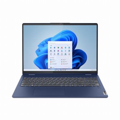 Lenovo IdeaPad Flex 5 AMD Ryzen™ 5 7530U Hybride (2-en-1) 40,6 cm (16") Écran tactile WUXGA 8 Go LPDDR4x-SDRAM 512 Go SSD Wi-Fi 6 (802.11ax) Windows 11 Home Bleu