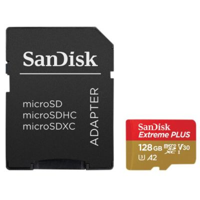 Sandisk Ext PLUS microSDXC 128GB+SD 200MB/s