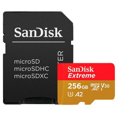 Sandisk Ext PLUS microSDXC 256GB+SD 200MB/s