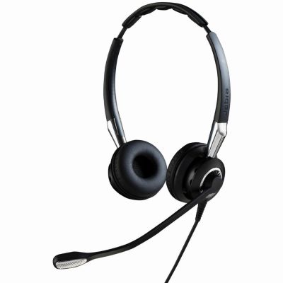 Jabra 2489-825-209 écouteur/casque Avec fil Arceau Bureau/Centre d'appels Bluetooth Noir, Argent