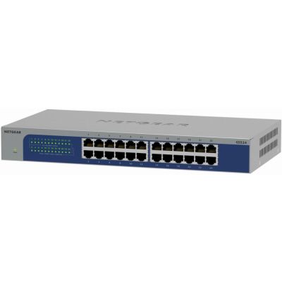 NETGEAR GS524-300EUS commutateur réseau Non-géré Gigabit Ethernet (10/100/1000) Gris