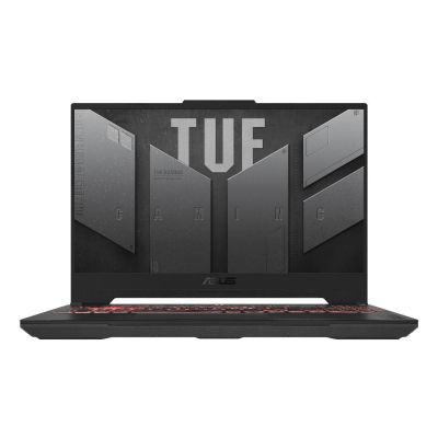 ASUS TUF Gaming A15 FA507NV-LP066W AMD Ryzen™ 7 7735HS Ordinateur portable 39,6 cm (15.6") Full HD 16 Go DDR5-SDRAM 512 Go SSD NVIDIA GeForce RTX 4060 Wi-Fi 6 (802.11ax) Windows 11 Home Noir, Gris