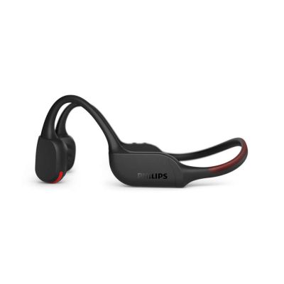 Philips TAA7607BK/00 écouteur/casque Écouteurs Sans fil Minerve Sports Bluetooth Noir, Rouge