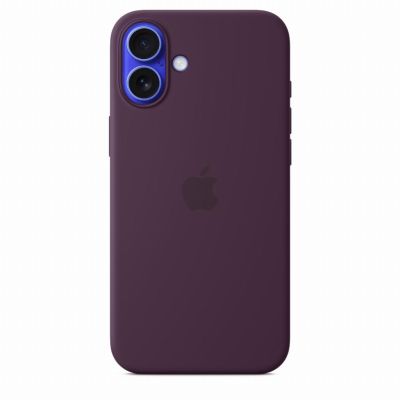 Apple iPhone 16 Plus Si Case Plum