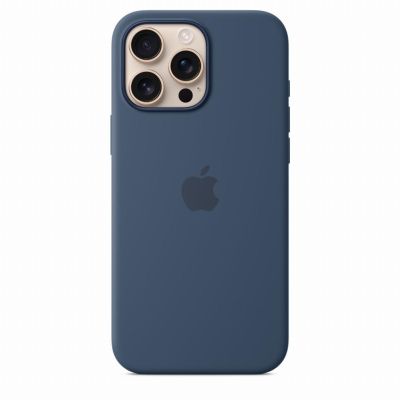 Apple iPhone 16 Pro Max Si Case Denim