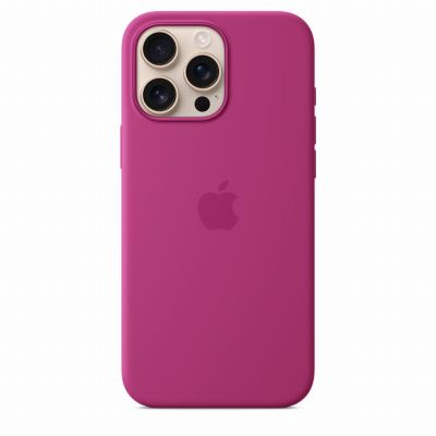 Apple iPhone 16 Pro Max Si Case Fuchsia