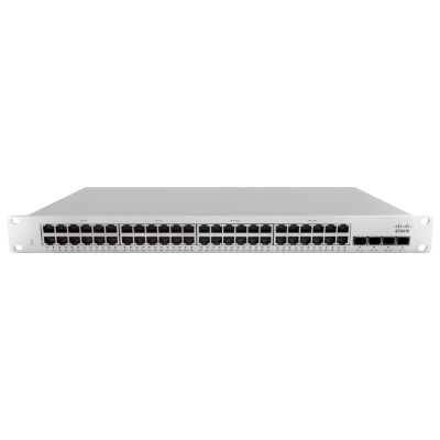 Cisco MS210-48LP-HW commutateur réseau Géré L3 Gigabit Ethernet (10/100/1000) Connexion Ethernet, supportant l'alimentation via ce port (PoE) 1U Argent