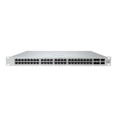 Cisco Meraki MS355-48X-HW commutateur réseau Géré L3 10G Ethernet (100/1000/10000) Connexion Ethernet, supportant l'alimentation via ce port (PoE) 1U Argent