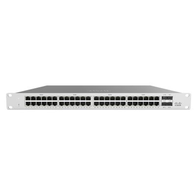 Cisco Meraki MS125-48 Géré L2 Gigabit Ethernet (10/100/1000) Connexion Ethernet, supportant l'alimentation via ce port (PoE) 1U Gris