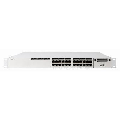 Cisco Meraki MS390-24P-HW commutateur réseau Géré L3 Gigabit Ethernet (10/100/1000) Connexion Ethernet, supportant l'alimentation via ce port (PoE) 1U Blanc