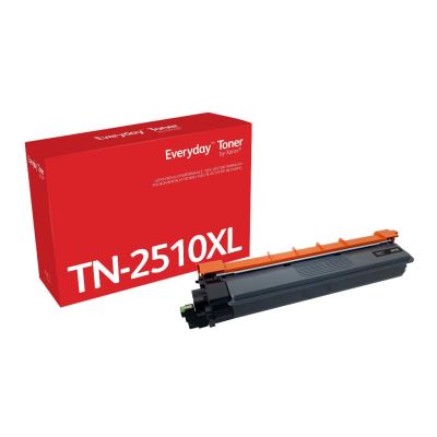 Xerox Toner Noir Everyday™ de compatible avec Brother TN2510XL, Grande capacité