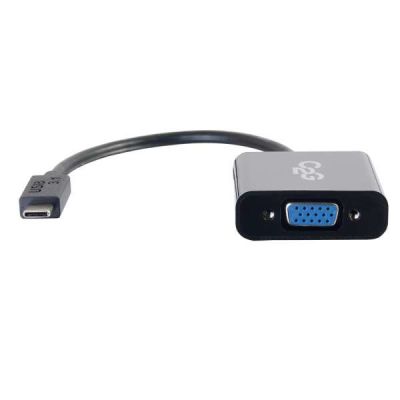 C2G USB3.1-C/VGA adaptateur graphique USB 1920 x 1200 pixels Noir