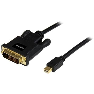 StarTech.com Câble Mini DisplayPort vers DVI de 1,8m - Adaptateur Mini DP à DVI - Vidéo 1080p - Lien Unique Passif mDP 1.2 vers DVI-D - mDP ou Thunderbolt 1/2 Mac/PC vers Moniteur DVI