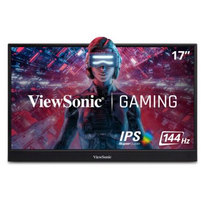 Viewsonic VX Series VX1755 écran plat de PC 43,2 cm (17") 1920 x 1080 pixels Full HD LED Noir, Gris