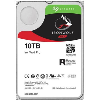 Seagate IronWolf Pro ST10000NE000 disque dur 10 To 7200 tr/min 256 Mo 3.5" Série ATA III