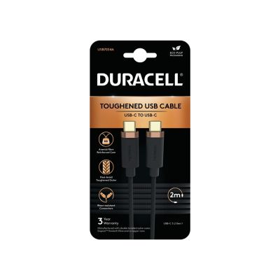 Duracell USB7034A câble USB Noir