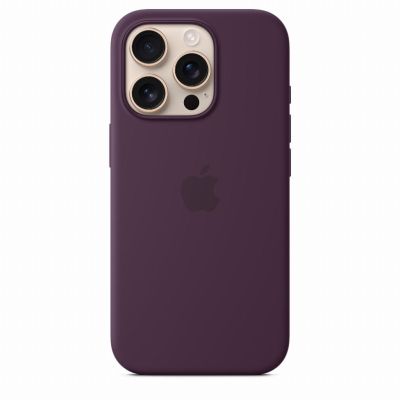 Apple iPhone 16 Pro Si Case Plum