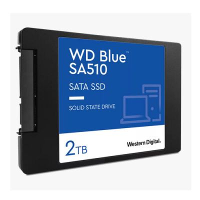 Western Digital WD Blue SA510 SSD 2To SATA III 6Gb/s cased 2.5p 7mm internal single-packed