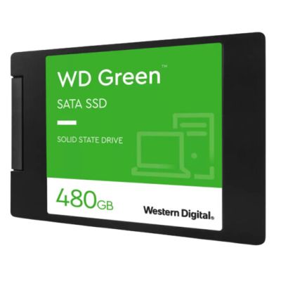 Western Digital WD Green SATA 480Go Internal SSD Solid State Drive - SATA 6Gb/s 2.5p - WDS480G3G0A