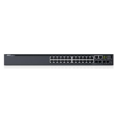 DELL PowerConnect S3124 Géré L2/L3 Gigabit Ethernet (10/100/1000) 1U Noir