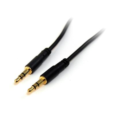 StarTech.com MU1MMS câble audio 0,3 m 3,5mm Noir