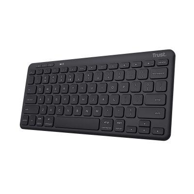 Trust Lyra clavier Universel RF sans fil + Bluetooth AZERTY Belge Noir