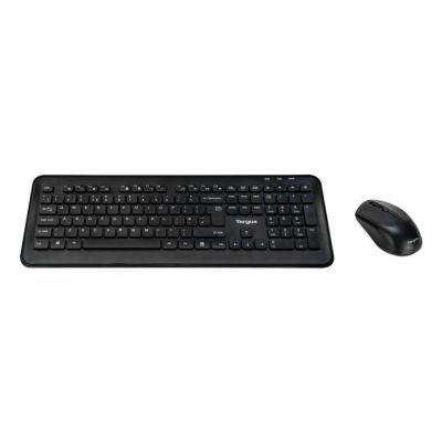 Targus AKM610UK clavier Souris incluse RF sans fil QWERTY Anglais Noir