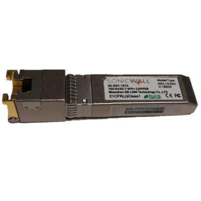 SonicWall FPP:SONICWALL SFP+ 10GBASE-T TRANSCEIVER