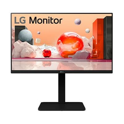 LG 24BA450-B écran plat de PC 60,5 cm (23.8") 1920 x 1080 pixels Full HD Noir